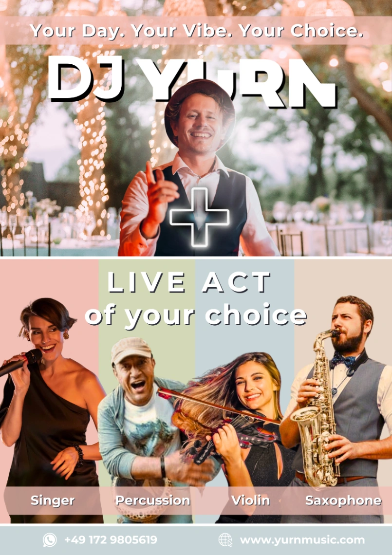 Logo DJ + LIVEMUSIK